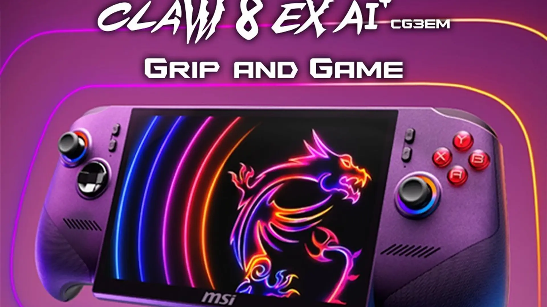 Reserva en GAME la MSI Claw 8 EX AI+ y consigue tu nueva y potente portátil, aunque son unidades limitadas