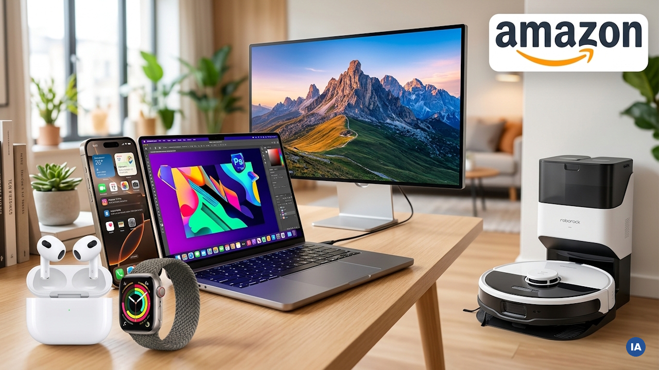 24 offerte Amazon da non perdere, dalla friggitrice a 24,90 fino a iPhone 17 Pro Max, LG OLED, Google Pixel 10 e robot aspirapolvere