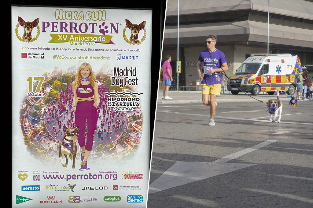 Alguien ha organizado en Madrid una maratón de perros. Cómo no, es la más grande de Europa