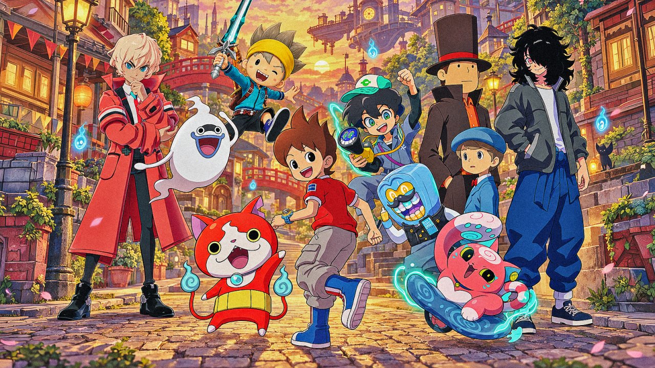 Level-5 Vision 2026 II, tutti gli annunci tra Layton e Decapolice