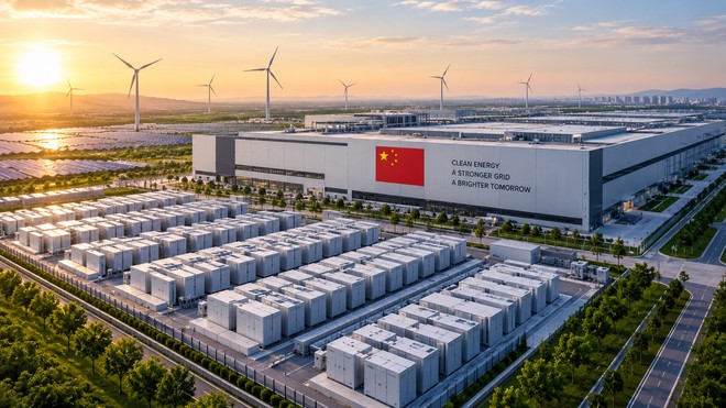 Accumulatori di lunga durata: la Cina accelera con un mega impianto da 80 ettari