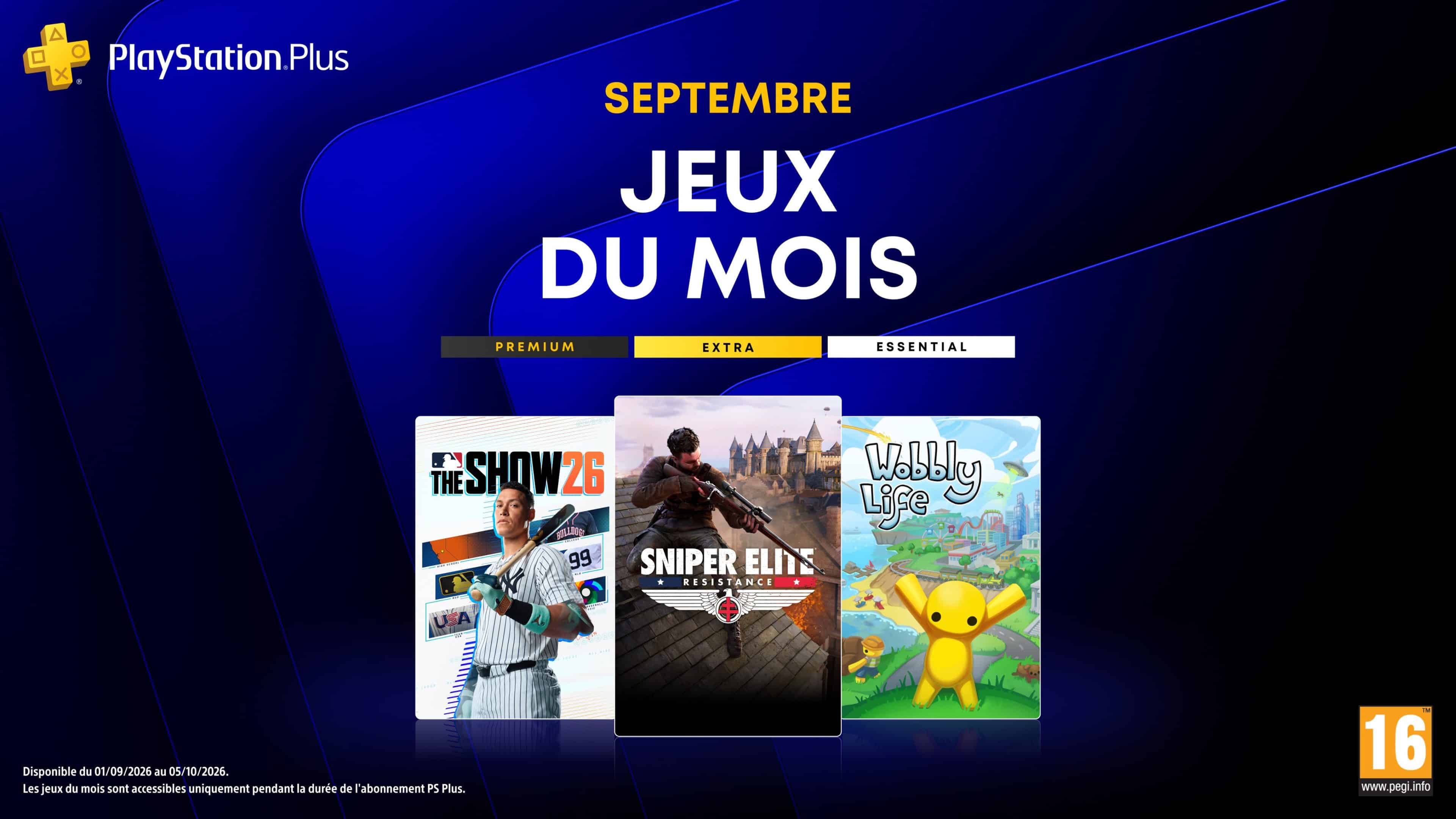 PlayStation Plus : Voici les 4 jeux qui vont rejoindre l’abonnement Essential en septembre