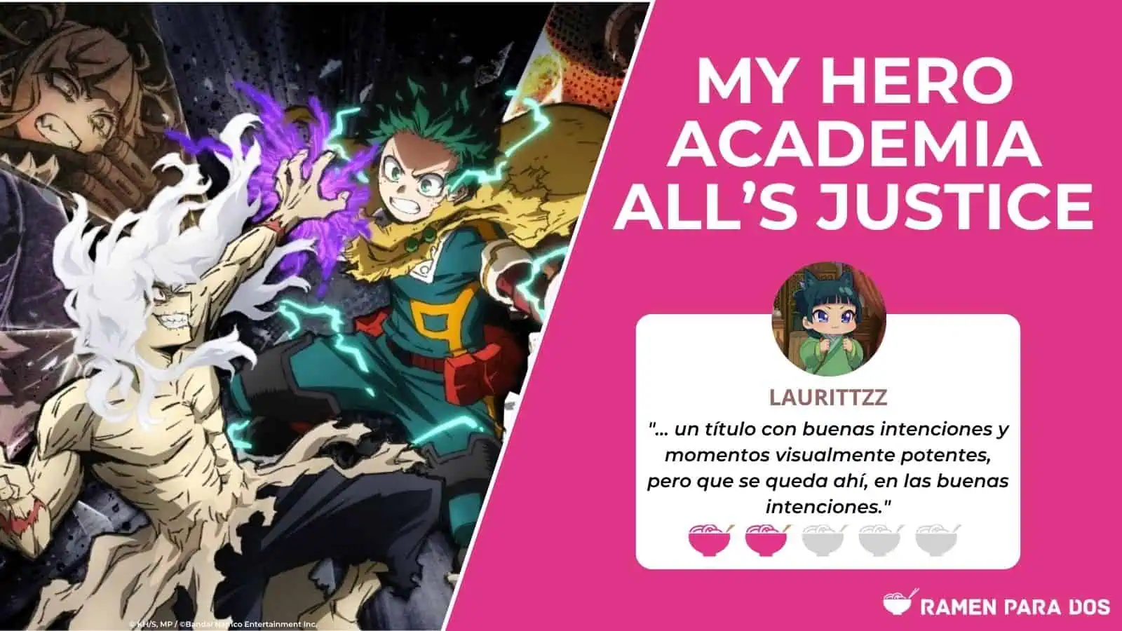 My Hero Academia All’s Justice