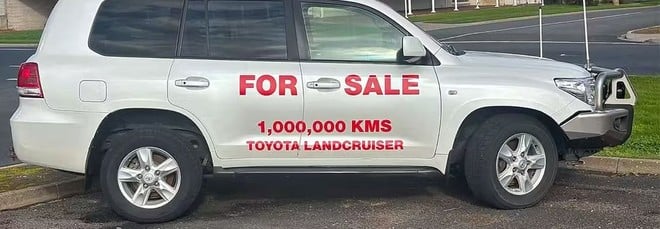 Per chi sogna di superare il milione di km, all'asta c'è l'auto perfetta