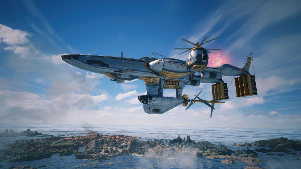 Il salto dall'Highwind in Final Fantasy 7 Revelation è stato davvero ispirato da Fortnite