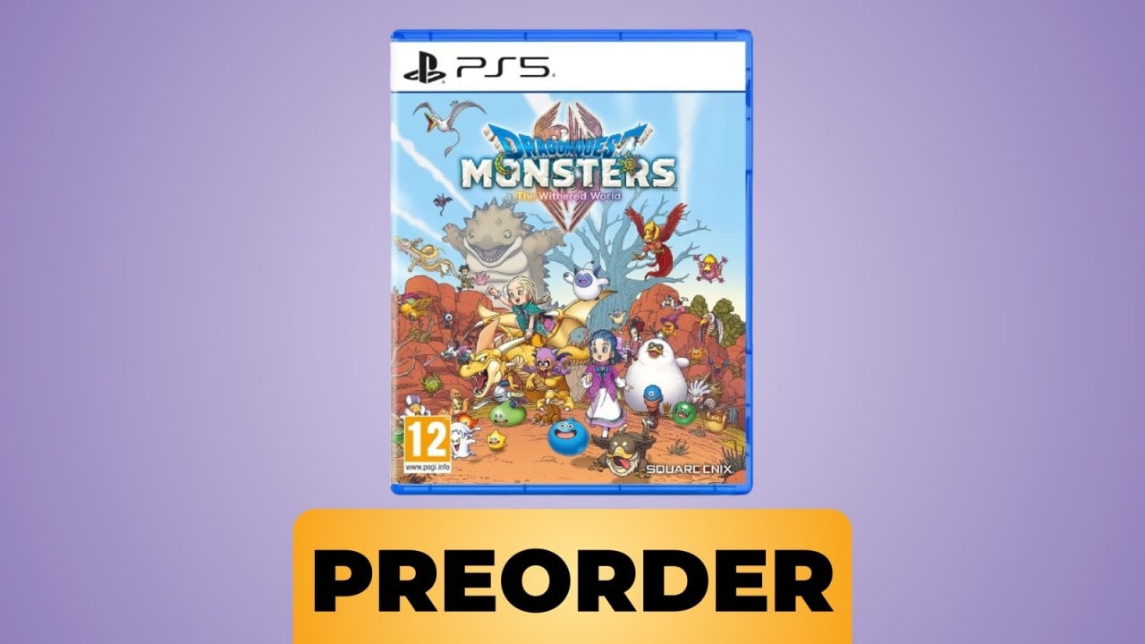 Prenota la tua copia per PS5 di Dragon Quest Monsters: Il Regno Sfiorito direttamente su Amazon