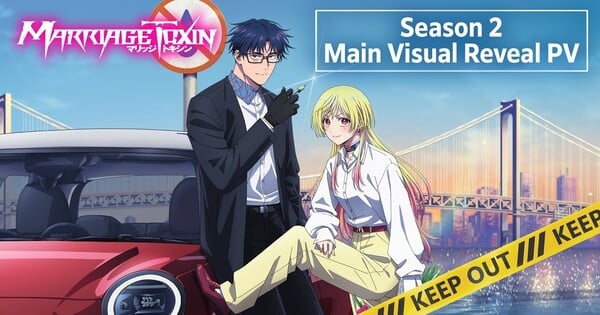 Marriage Toxin TV Anime's 2nd Season Reveals Promo Video, Key Visual