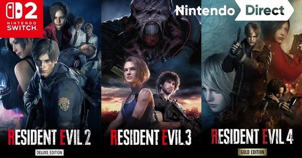 Resident Evil 2, 3, 4 Remake Games Get Switch 2 Digital Release on October 16