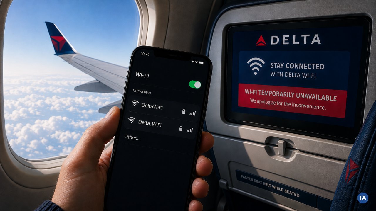 Volo Delta 591, spunta un Wi-Fi che imita quello di bordo: connessione spenta per mezz'ora