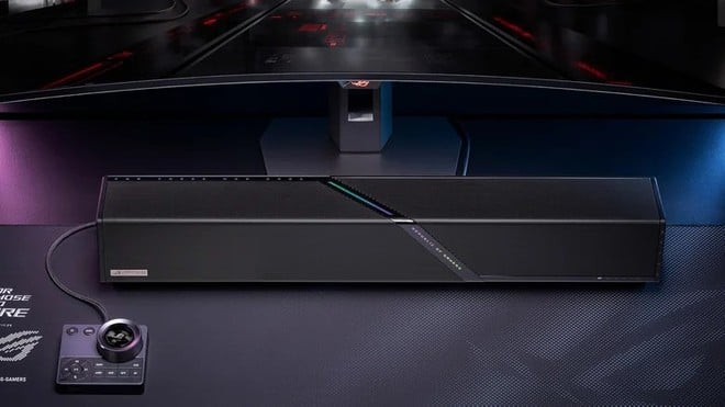 ASUS porta Dolby Atmos e chat vocale dentro una soundbar gaming