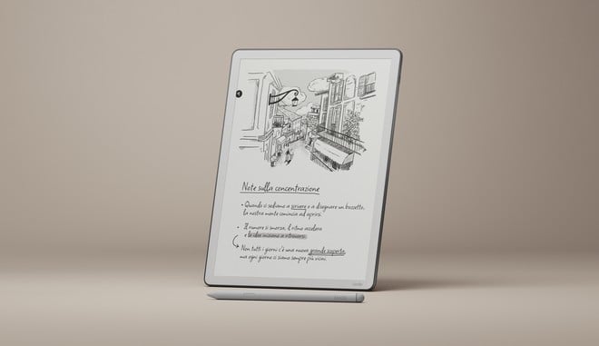 Kindle Scribe su Amazon in offerta da 399: il taccuino digitale che sembra carta