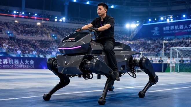 Qiji X1: il cavallo robot cinese che si guida come una moto