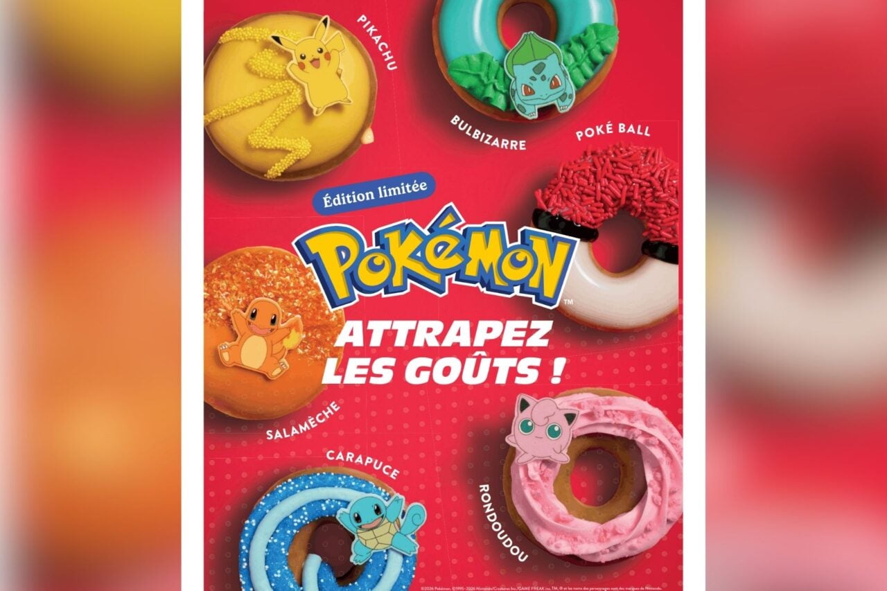 Pokémon débarque chez Krispy Kreme pour des donuts pika pika !