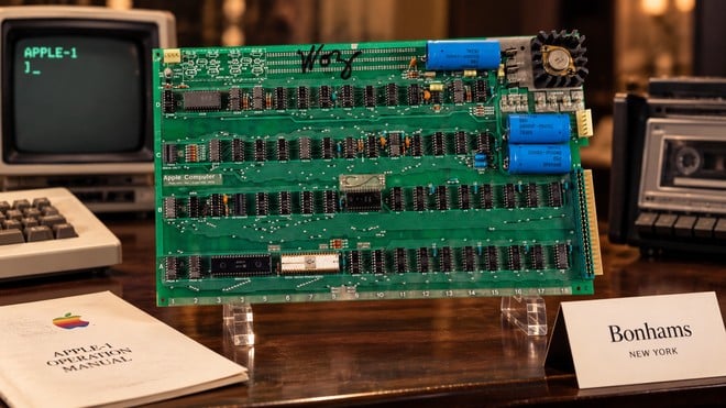Apple-1 firmato da Wozniak allasta: può valere 683.000 euro