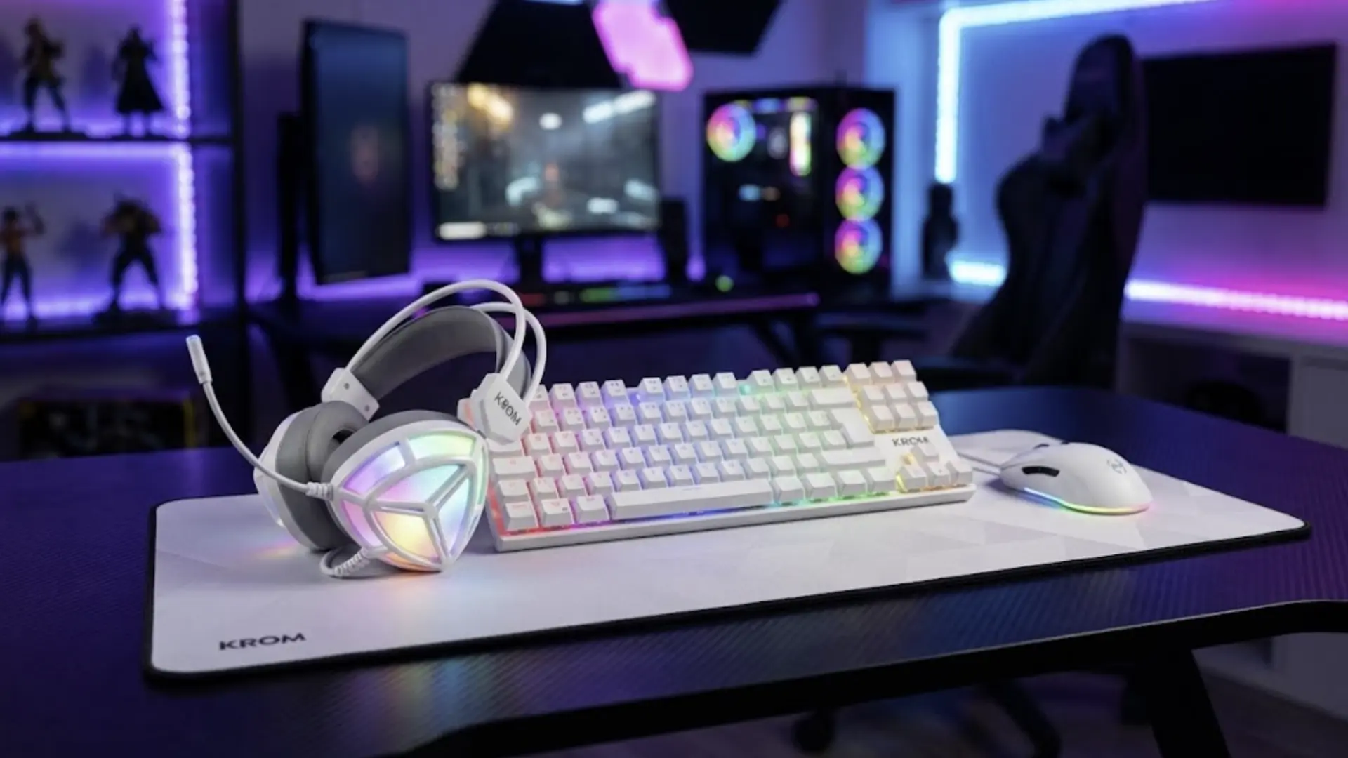 El pack gaming que estabas esperando para tu setup: todo lo que necesitas en un diseño de Krom Klass TKL