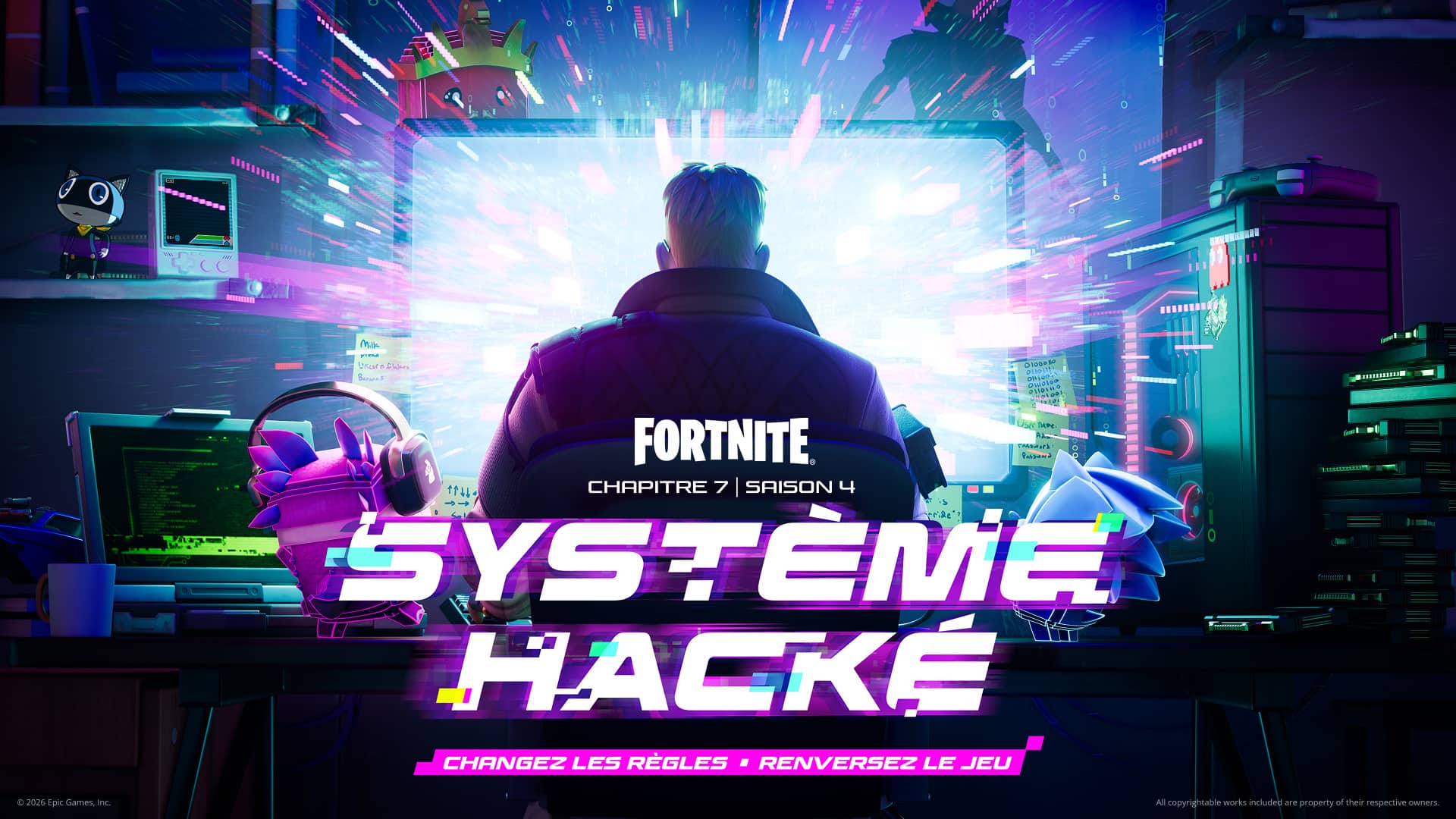 Tous les codes de hacks – Fortnite Chapitre 7 Saison 4