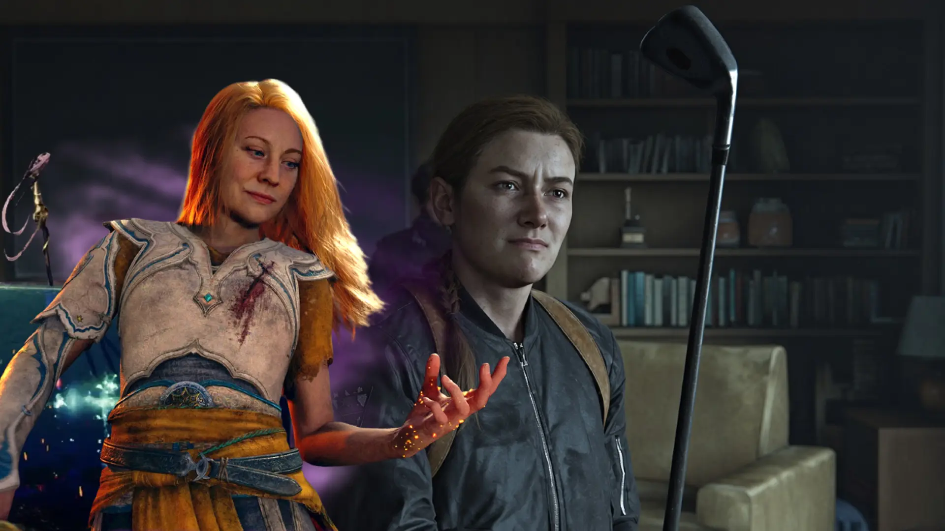 La actriz de God of War Laufey destrozó en su primer día el palo de golf de The Last of Us Parte II (sí, ese en el que estás pensando)
