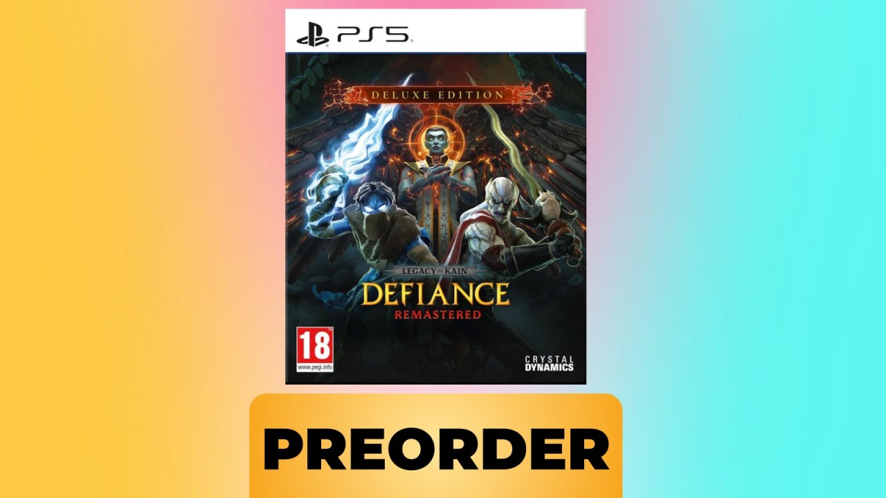 Prenota la Deluxe Edition di Legacy Of Kain: Defiance Remastered per PS5 direttamente su Amazon