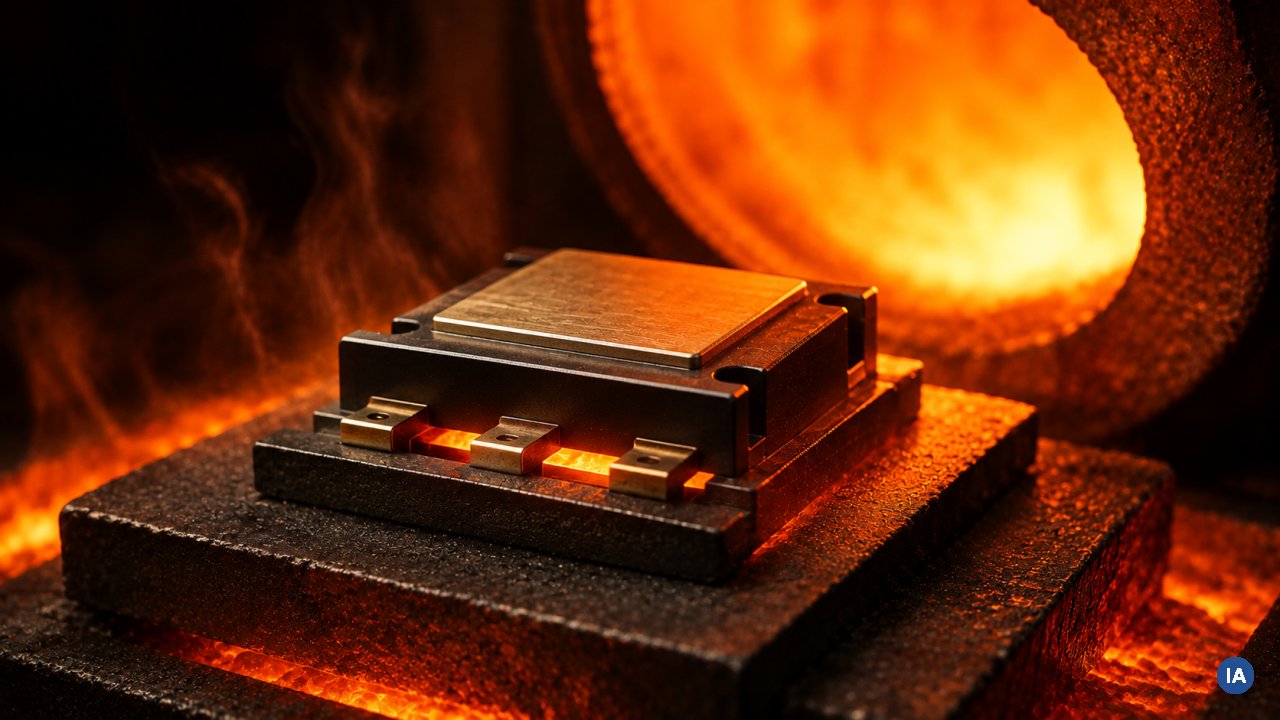 Un transistor che funziona a 600 °C, senza raffreddamento e senza materiali nuovi
