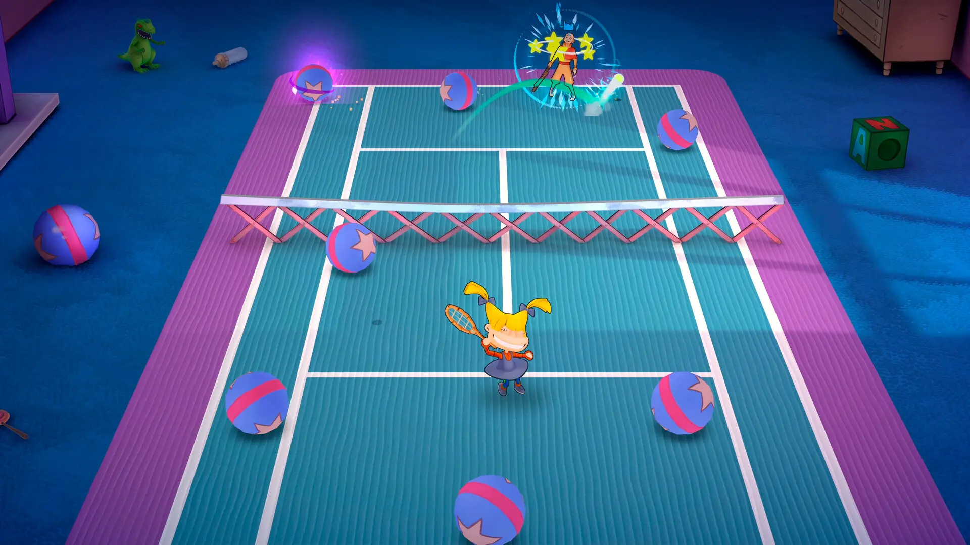 Elige a tu personaje favorito de Nickelodeon: los mejores dibujos animados reunidos en un torneo de tenis