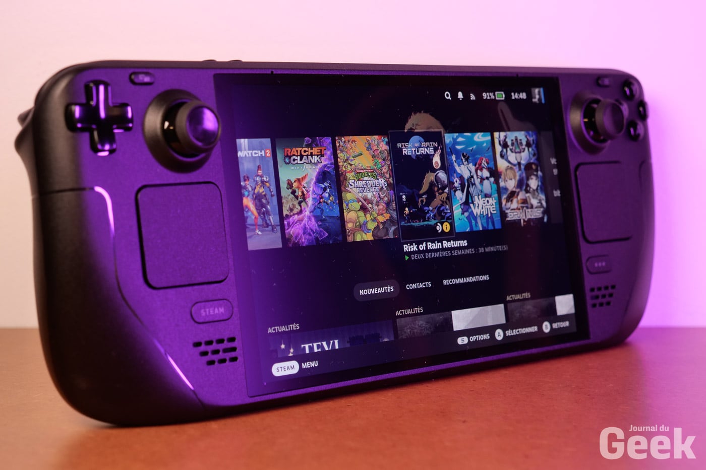 Un moddeur a fait rentrer un Steam Deck dans une Game Boy