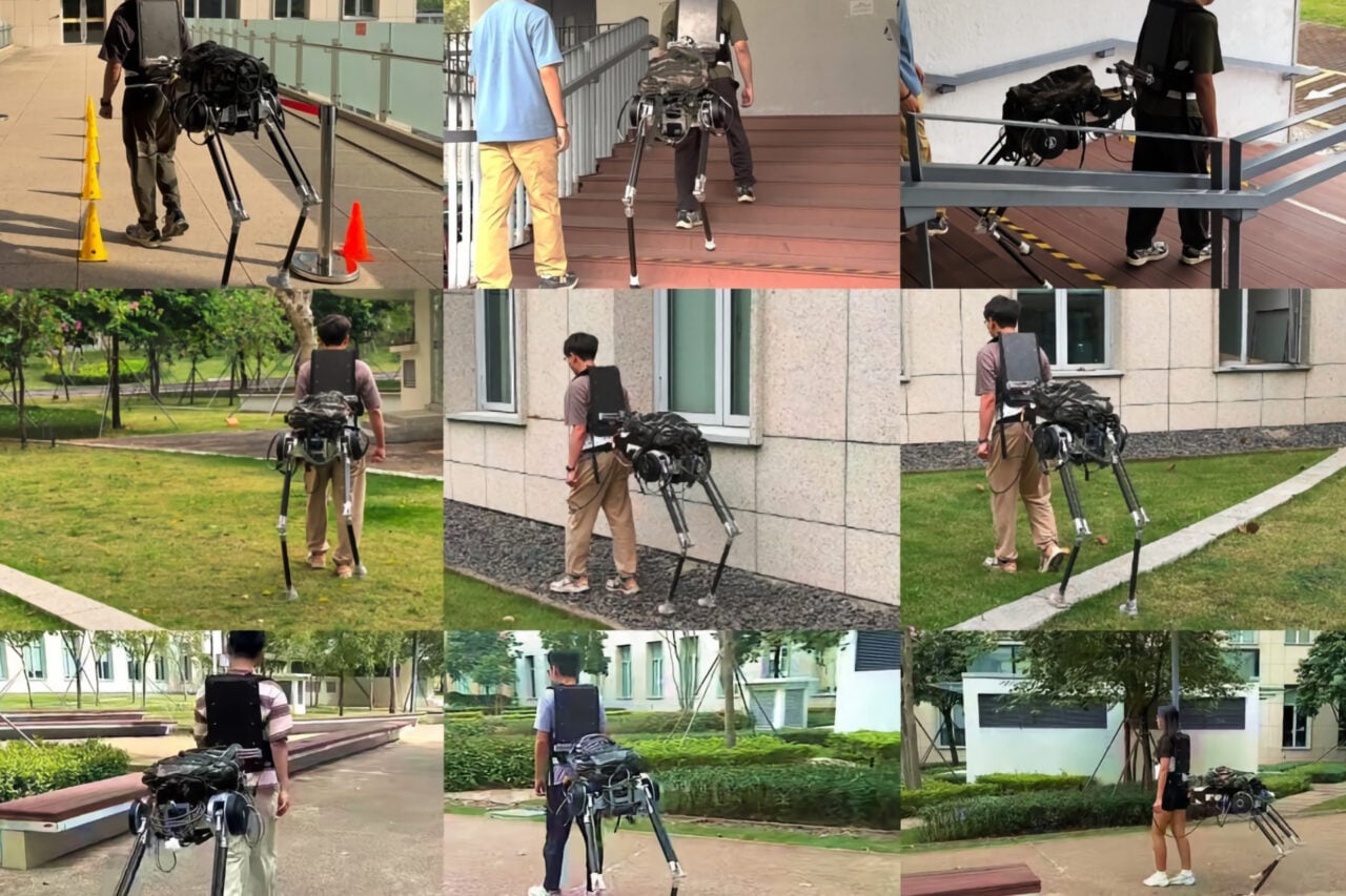 Ce robot vous ajoute deux jambes pour porter les charges lourdes