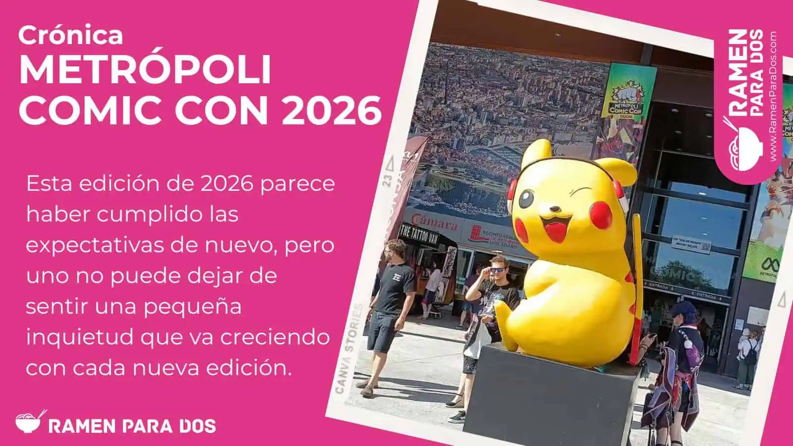 Metrópoli Comic Con 2026, nunca olvides tu esencia