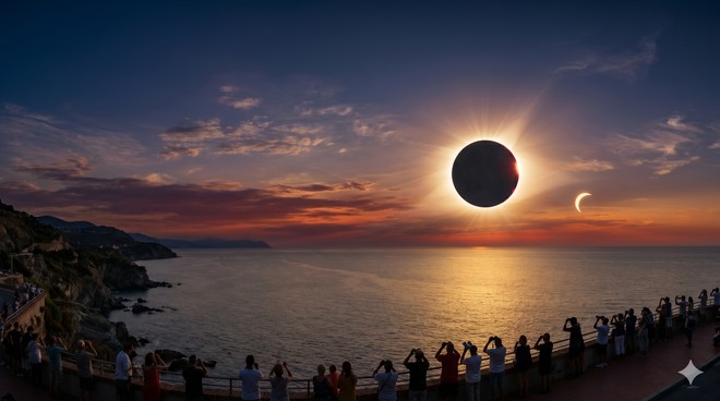 Eclissi solare totale del 12 agosto 2026: dove vederla al meglio