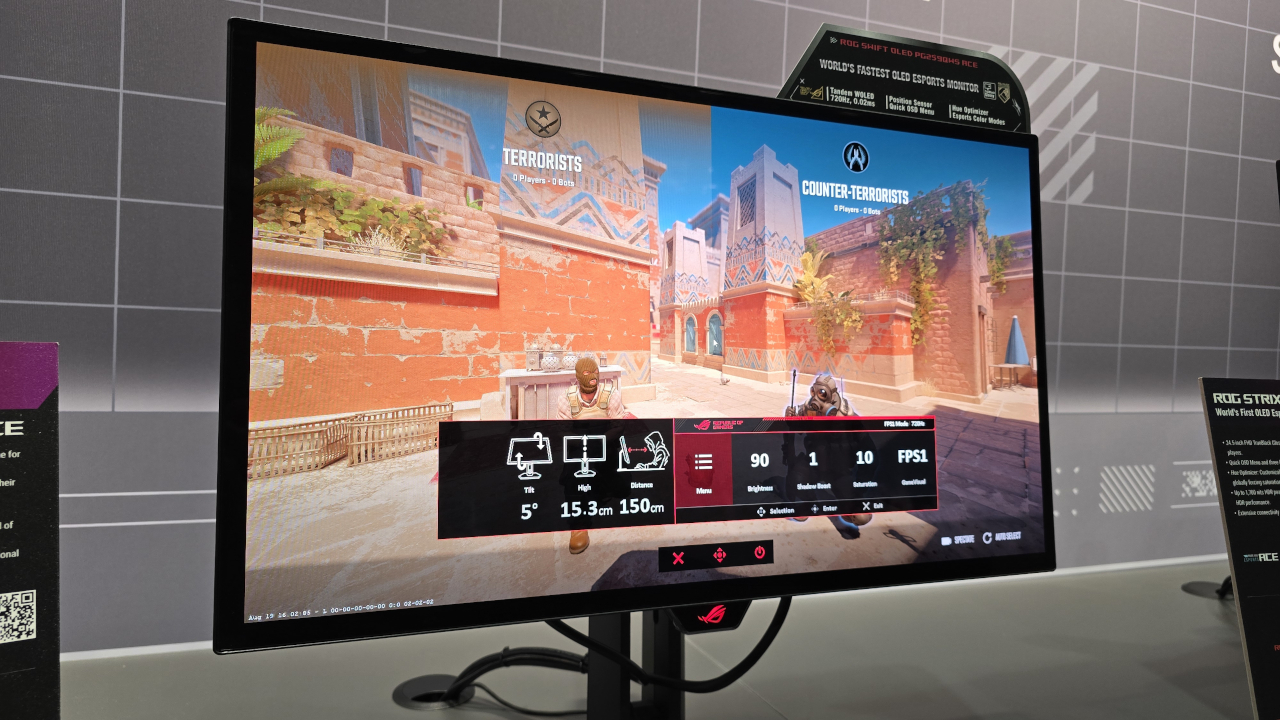 ASUS ROG punta sugli eSport con OLED da 720 Hz e display capaci di arrivare a 920 Hz