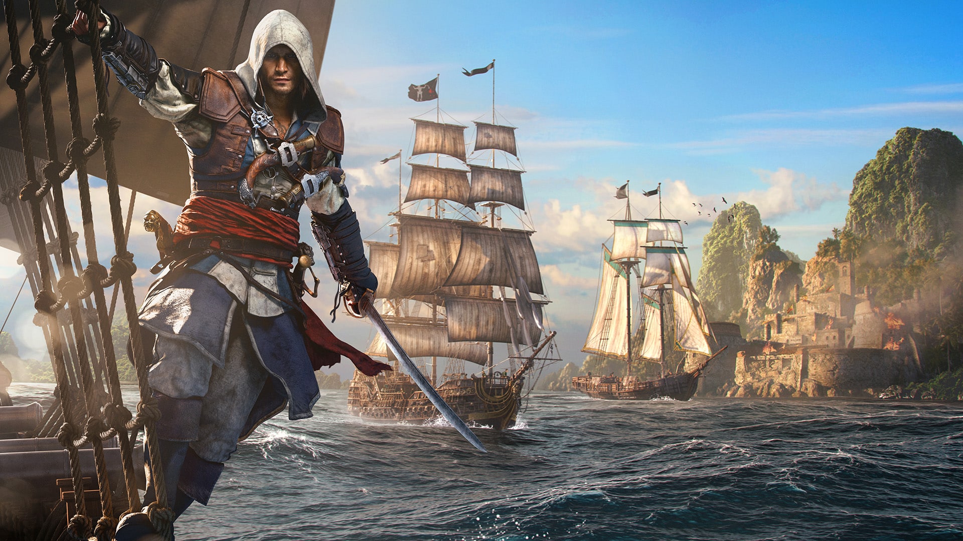 Assassin’s Creed Black Flag Resynced : Le patch 1.0.7 permet de cacher les pistolets, voici les autres nouveautés