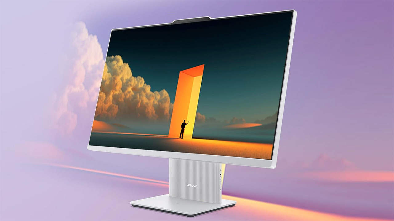 PC all-in-one Lenovo super elegante, perfetto per casa o ufficio: 749 con schermo 27" Full HD, Ryzen 5, 16GB RAM