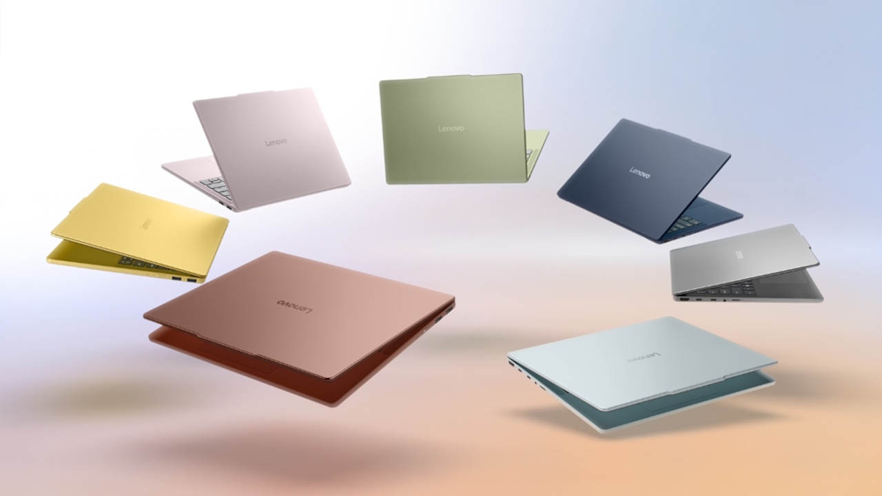 Lenovo IdeaPad Vibe cambia look: sette colori, IA integrata e prezzi da 799 euro