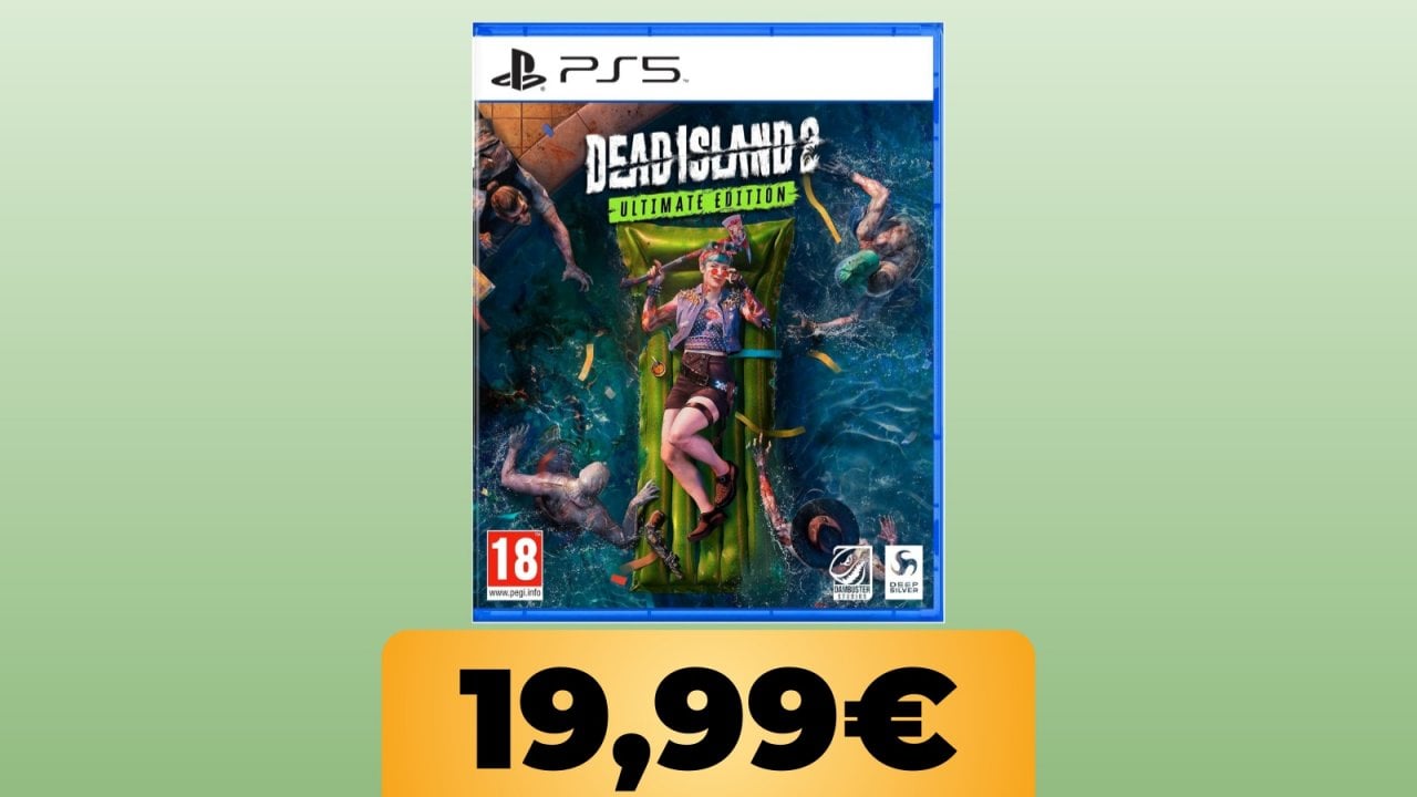 Dead Island 2 Ultimate Edition per PS5 costa 19,99 € per uno sconto del 75% su Amazon