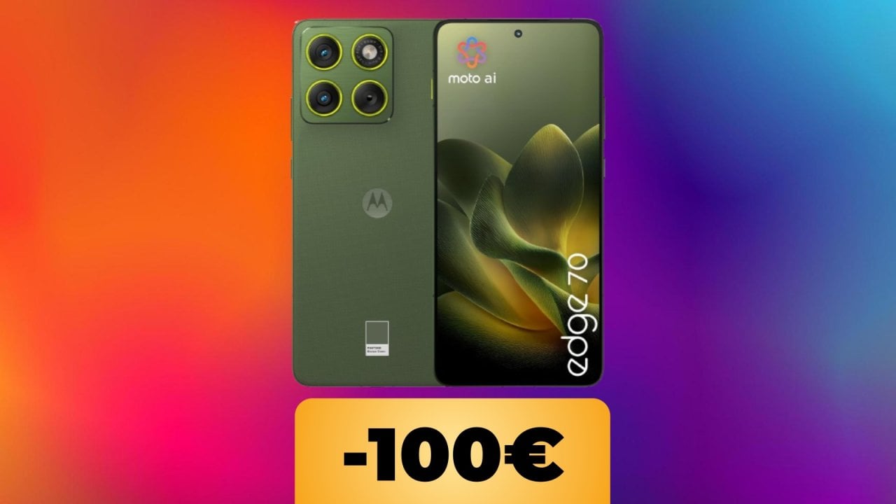 Motorola Edge 70 è tra i migliori medio-gamma in offerta: al suo minimo storico diventa un best buy