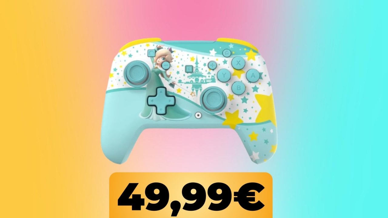 Il controller Turtle Beach Rematch Rosalina costa 15 € in meno su Amazon