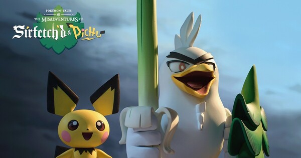 Studio Aardman's Pokémon Tales: The Misadventures of Sirfetch'd and Pichu Stop-Motion Series Reveals Teaser Trailer, 2027 Debut on Disney+, Disney XD