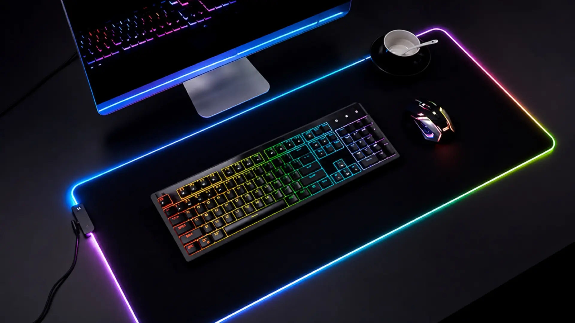 Teclado y ratón en una sola superficie unificada: la alfombrilla Klack en PcComponentes