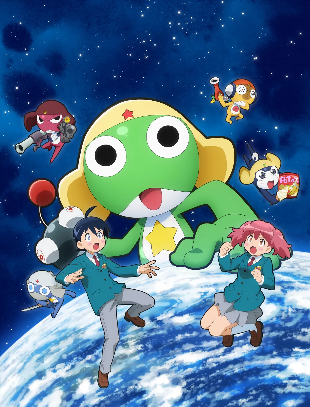 L’anime Keroro Gunsou ☆, en Trailer