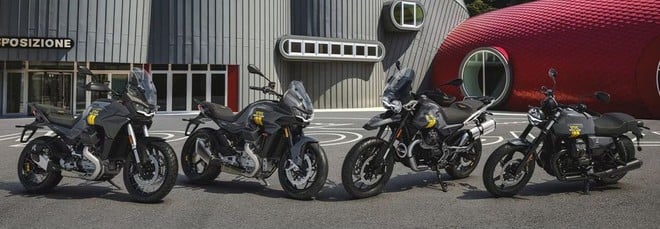 Moto Guzzi 105 Anniversary, 5 modelli con livree speciali in arrivo