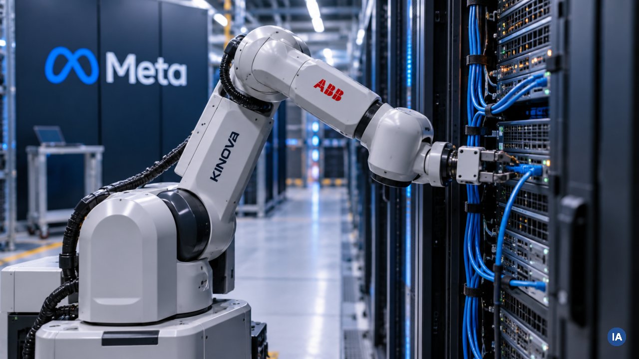 Meta prova i robot nei data center: fino all'80% del lavoro di un tecnico
