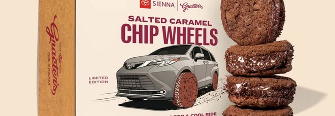Toyota vende biscotti gelato da 86 dollari: la strana trovata pubblicitaria