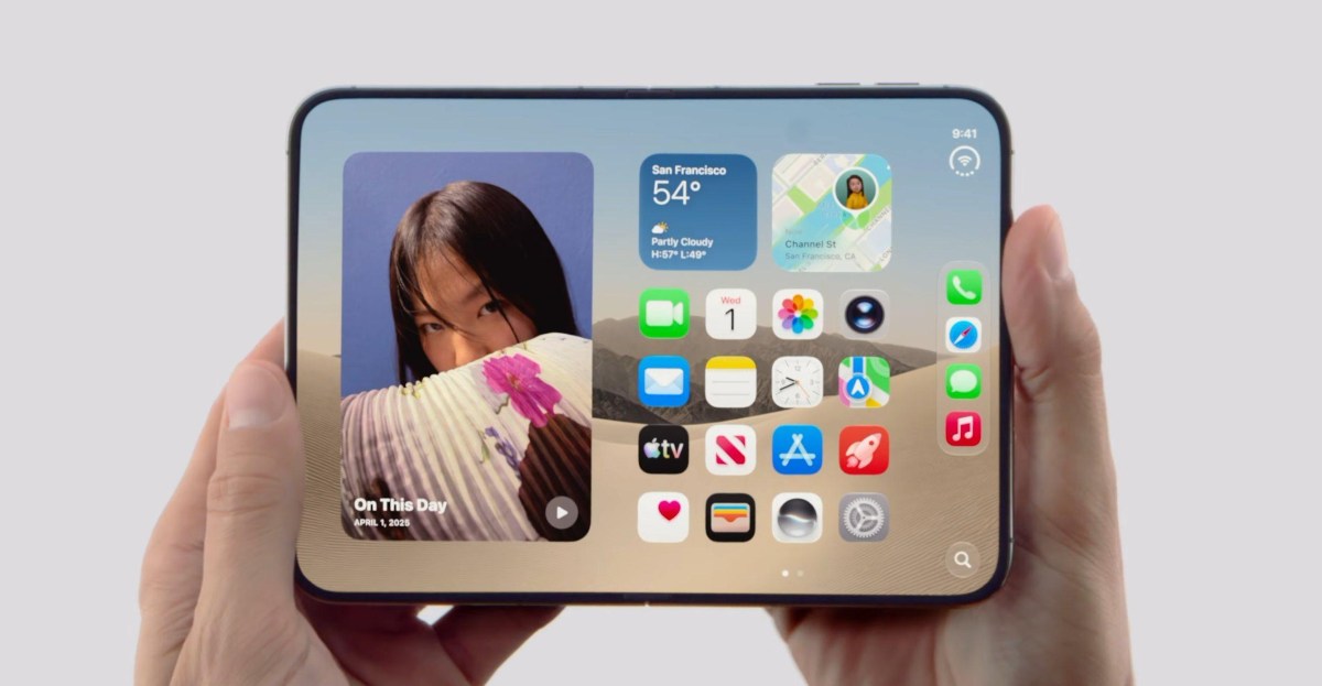 The iPhone Duo is Apple’s first foldable