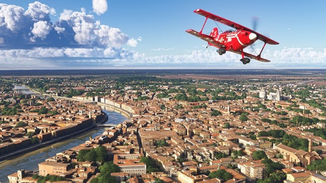 Microsoft Flight Simulator omaggia l'Italia con un nuovo aggiornamento | VIDEO