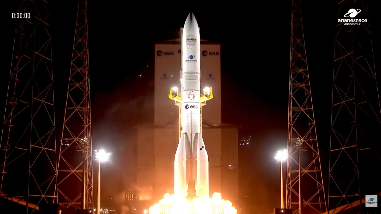 Arianespace lancerà altri satelliti Amazon Leo ma anche OneWeb e non solo con il razzo spaziale Ariane 6