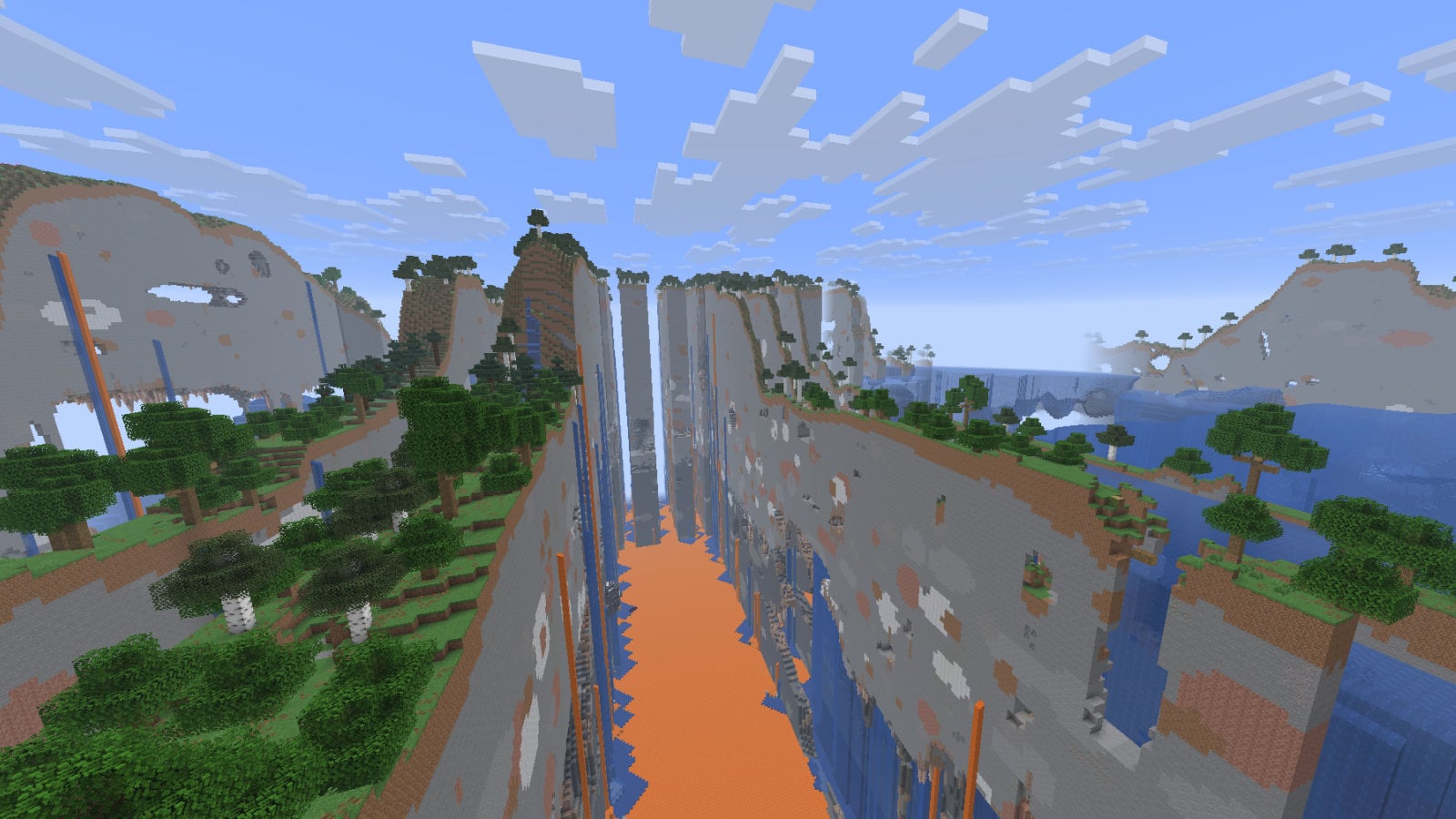 『マインクラフト』最新開発版にて「ファーランド」を復活させる“隠しオプション”が見つかる。約15年ぶりに姿をあらわす、幻の地