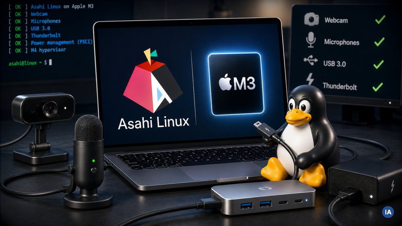 Asahi Linux supporta i Mac M3, ma la GPU non è ancora utilizzabile