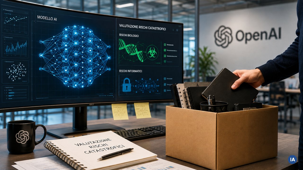 OpenAI ha sciolto il team che valutava i rischi catastrofici dei suoi modelli