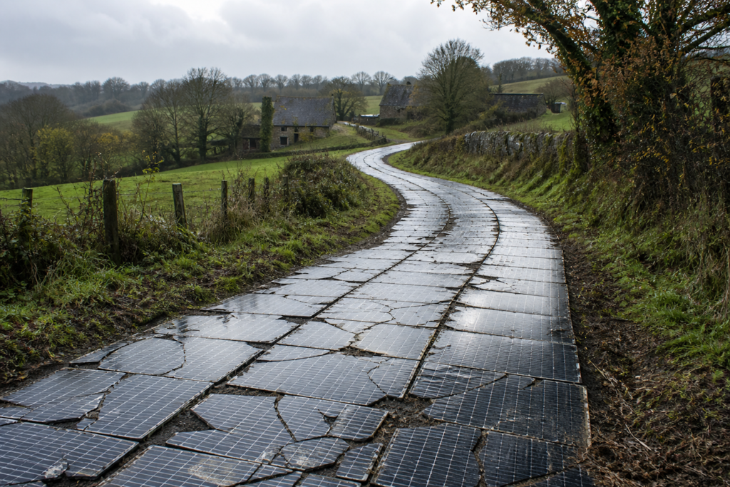 En 2016, Francia se convirtió en el primer país del mundo en tener una carretera solar. Tres años después descubrimos por qué no era una buena idea