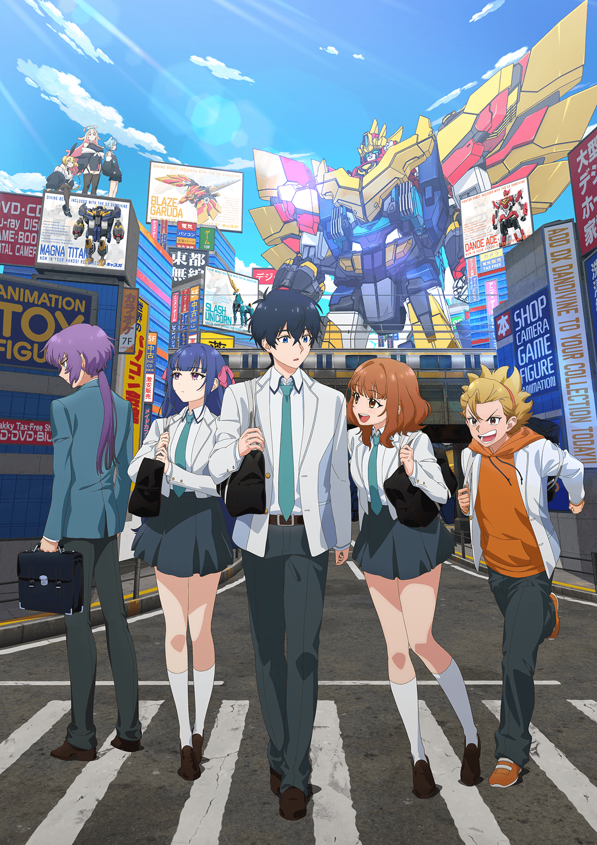 L’anime Jyuo Mujin Dandivine, en Trailer et infos