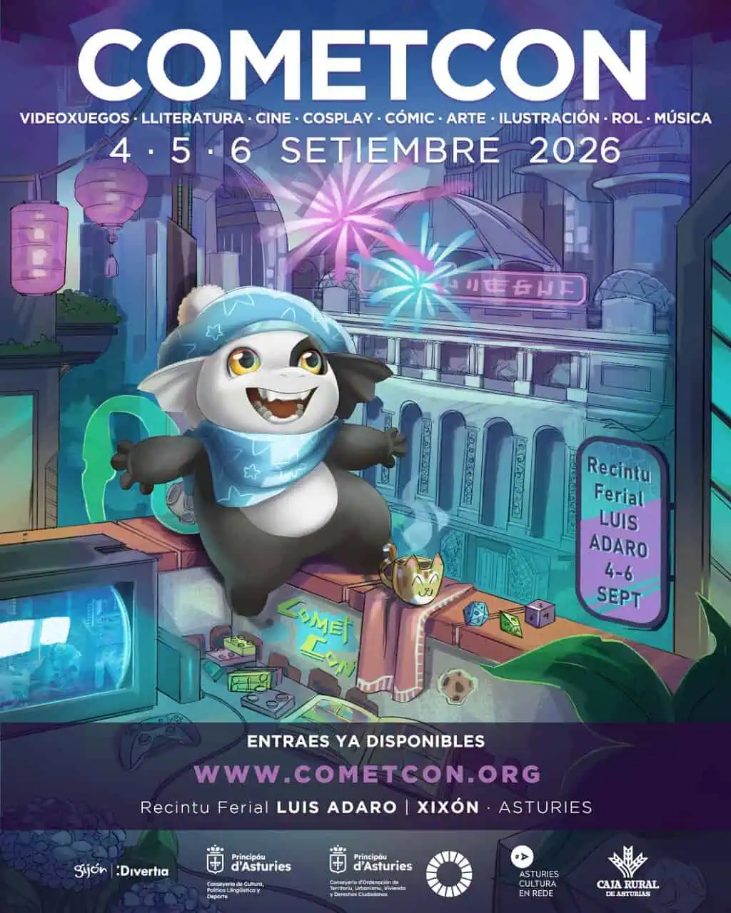 CometCon’ 26, del 4 al 6 de septiembre